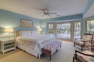 Lake House Sea Pines home overlooking the Harbour Town golf course, surrounded by lagoon, , on  in South Carolina - Lakehouse Vacation Rental - Lake Home for rent on LakeHouseVacations.com