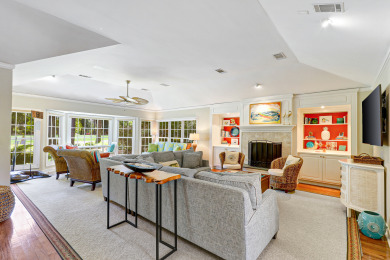 Lake House Sea Pines home overlooking the Harbour Town golf course, surrounded by lagoon, , on  in South Carolina - Lakehouse Vacation Rental - Lake Home for rent on LakeHouseVacations.com