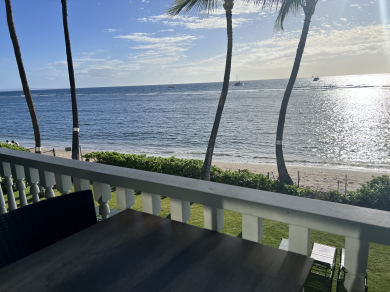 Lake House Beachfront Lahaina Shores 203 Central AC, Direct Oceanfront Studio, , on  in Hawaii - Lakehouse Vacation Rental - Lake Home for rent on LakeHouseVacations.com