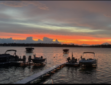 Lake House Klinger Lake Gem - 3 Bed/2 Bath Lakeside Cottage With Amazing Sunsets, The BEST sunset views, on Klinger Lake in Michigan - Lakehouse Vacation Rental - Lake Home for rent on LakeHouseVacations.com