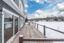 Lakehouse Vacation Rental - Lake Homes for rent on LakeHouseVacations.com, Lake property, Lake House Lake House Like-new Lake House, Options Available, House Length Deck, on Kittatinny Lake in New Jersey - Lakehouse Vacation Rental - Lake Home for rent on LakeHouseVacations.com