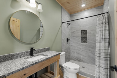 Lake House New Construction - Modern Luxury Cabin with Movie Theater, Arcade &amp Hot Tub, , on  in Tennessee - Lakehouse Vacation Rental - Lake Home for rent on LakeHouseVacations.com