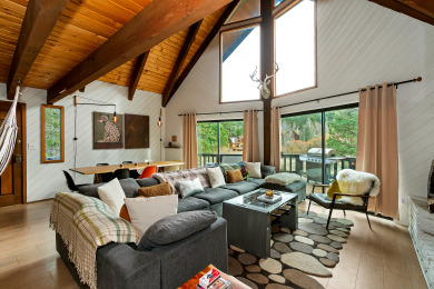 Lake House Walk to Bear Mountain Slopes! Hot Tub Game Room! Fire Pit! Super cute!, , on  in California - Lakehouse Vacation Rental - Lake Home for rent on LakeHouseVacations.com