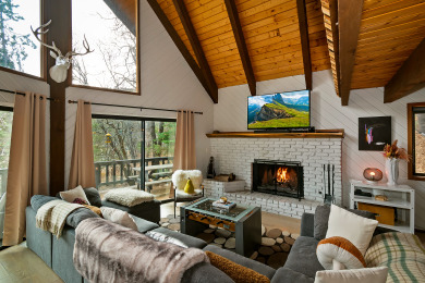 Lake House Walk to Bear Mountain Slopes! Hot Tub Game Room! Fire Pit! Super cute!, , on  in California - Lakehouse Vacation Rental - Lake Home for rent on LakeHouseVacations.com