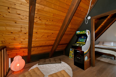 Lake House Walk to Bear Mountain Slopes! Hot Tub Game Room! Fire Pit! Super cute!, , on  in California - Lakehouse Vacation Rental - Lake Home for rent on LakeHouseVacations.com