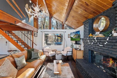 Lake House Chalet Steps to Bear Mountain, Hot Tub, King, Mountain Views, Fire Pit, AC, , on  in California - Lakehouse Vacation Rental - Lake Home for rent on LakeHouseVacations.com