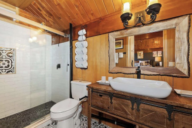 Lake House Chalet Steps to Bear Mountain, Hot Tub, King, Mountain Views, Fire Pit, AC, , on  in California - Lakehouse Vacation Rental - Lake Home for rent on LakeHouseVacations.com