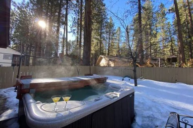 Lake House Walk to Snow Summit, Hot Tub, AC, Tesla Charger &amp Fire Pit, Evergreen Cabin, , on  in California - Lakehouse Vacation Rental - Lake Home for rent on LakeHouseVacations.com