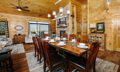 Lake House New Cabin wviewHot tubHimalayan Salt Room, , on  in Tennessee - Lakehouse Vacation Rental - Lake Home for rent on LakeHouseVacations.com