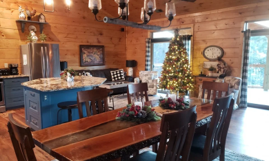 Lake House New Cabin wviewHot tubHimalayan Salt Room, , on  in Tennessee - Lakehouse Vacation Rental - Lake Home for rent on LakeHouseVacations.com