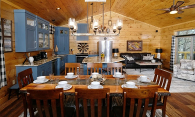 Lake House New Cabin wviewHot tubHimalayan Salt Room, , on  in Tennessee - Lakehouse Vacation Rental - Lake Home for rent on LakeHouseVacations.com