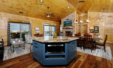 Lake House New Cabin wviewHot tubHimalayan Salt Room, , on  in Tennessee - Lakehouse Vacation Rental - Lake Home for rent on LakeHouseVacations.com