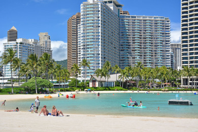 Lake House 14th Floor Waikiki City &amp Mountain Views! Full Kitchen! Walk to Beach!, , on  in Hawaii - Lakehouse Vacation Rental - Lake Home for rent on LakeHouseVacations.com