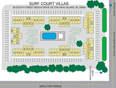 Lake House Surf Court 46 - Updated 3 bedroom Townhouse - 1 block to the Beach, , on  in South Carolina - Lakehouse Vacation Rental - Lake Home for rent on LakeHouseVacations.com