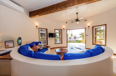 Lake House Beach and pool view steps from the sea, , on  in Belize District - Lakehouse Vacation Rental - Lake Home for rent on LakeHouseVacations.com