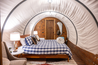 Lake House Luxury Covered Wagon Stay Firepit, Views, Stargazing, , on  in Tennessee - Lakehouse Vacation Rental - Lake Home for rent on LakeHouseVacations.com