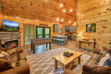 Lake House Mountain Creek Oasis Private Heated Indoor Pool + Hot Tub, , on  in Tennessee - Lakehouse Vacation Rental - Lake Home for rent on LakeHouseVacations.com