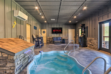 Lake House Wanderlust Pool Cabin Private Pool, Hot Tub, , on  in Tennessee - Lakehouse Vacation Rental - Lake Home for rent on LakeHouseVacations.com