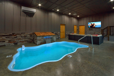 Lake House Pool La La Private Pool, Games, Hot Tub, , on  in Tennessee - Lakehouse Vacation Rental - Lake Home for rent on LakeHouseVacations.com