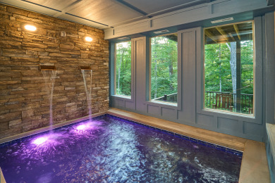 Lake House Romantic Indoor Pool Cabin Private Hot Tub, , on  in Tennessee - Lakehouse Vacation Rental - Lake Home for rent on LakeHouseVacations.com