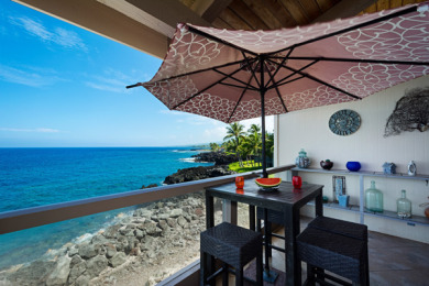 Lake House Kksr#5-304 The Very Best Direct Oceanfront Corner Penthouse in all of Kona, , on  in Hawaii - Lakehouse Vacation Rental - Lake Home for rent on LakeHouseVacations.com