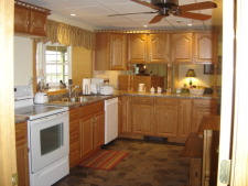 Lake House A Lake Front Vacation Rental, 2 Br, Winchester, Nh, Kitchen, on Forest Lake in New Hampshire - Lakehouse Vacation Rental - Lake Home for rent on LakeHouseVacations.com