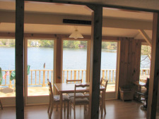 Lake House Beautiful Lake Front Cottage Leadmine Lake, , on Leadmine Pond in Massachusetts - Lakehouse Vacation Rental - Lake Home for rent on LakeHouseVacations.com