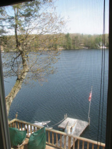 Lake House Beautiful Lake Front Cottage Leadmine Lake, , on Leadmine Pond in Massachusetts - Lakehouse Vacation Rental - Lake Home for rent on LakeHouseVacations.com