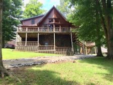 Lake House New Cedar Log Home On Lake Barkley With Deep Water Dock, , on Lake Barkley in Kentucky - Lakehouse Vacation Rental - Lake Home for rent on LakeHouseVacations.com