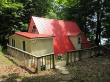Lake House Lakefront Cottage Rental, , on Raccoon Lake / Cecil M. Harden Lake in Indiana - Lakehouse Vacation Rental - Lake Home for rent on LakeHouseVacations.com