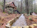 Private Waterfall, Hikers Aficionados ProsRookies Dream,Creek, on Lake Trahlyta, Lake Home rental in Georgia