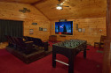 Enjoy your private indoor pool and theater. Minutes to National Park!, on Webb Branch - Cocke County, Lake Home rental in Tennessee