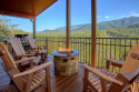 Incredible views from a luxury cabin - outdoor living area! on Webb Creek - Sevier County in Tennessee for rent on LakeHouseVacations.com