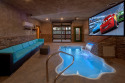 Escape to the ultimate honeymoon pool cabin with private indoor pool, on Powdermilk Creek - Gatlinburg, Lake Home rental in Tennessee