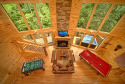 2 Bedroom Luxury Cabin with 28 Foot Ceilings and 18 foot Rain Tower Shower, on Powdermilk Creek - Gatlinburg, Lake Home rental in Tennessee