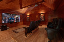 Private Theater Room - Luxury 3 bedroom cabin, on Powdermilk Creek - Gatlinburg, Lake Home rental in Tennessee
