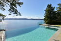 Incredible 6 Bedroom 6 Bath Oceanfront Lodge with Infinity Edge Pool, on Saanich Inlet / Deep Cove, Lake Home rental in British Columbia