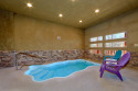 Private Indoor Pool Cabin close to all the fun!, on West Prong Little Pigeon River, Lake Home rental in Tennessee