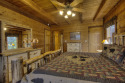 Secluded Gatlinburg Log Cabin with Incredible Views & Video Arcade Game Room!, on , Lake Home rental in Tennessee