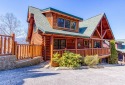 Pigeon Forge Log Cabin with Amazing Views, Pool Access, Video Arcade Games,, on West Prong Little Pigeon River, Lake Home rental in Tennessee