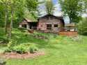 Custom Log Home Bordering State Forest, on Plymouth Reservoir, Lake Home rental in New York