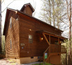 2 Bedroom Mountain Cabin Rental with Hot Tub, Close to Downtown Gatlinburg, on West Prong Little Pigeon River - Gatlinburg, Lake Home rental in Tennessee