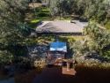 Secluded riverfront wheated pool - Sleeps 15 - Dog friendly!, on Lake Rousseau, Lake Home rental in Florida