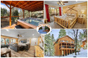 NEWLY BUILT! 5 STAR Luxury Log Cabin - GAME ROOM, Beautiful Deck, & Amenities, on Big Bear Lake, Lake Home rental in California