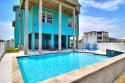 Dazzling beachfront home with amazing views! Private Pool!!, on Gulf of Mexico - Port Aransas, Lake Home rental in Texas