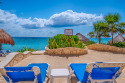Elegant Ground Floor Beachfront condo w pool!, on , Lake Home rental in Quintana Roo