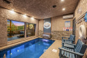 Amazing brand new romantic spa getaway cabin with Private Indoor Pool, on , Lake Home rental in Tennessee
