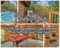 Romantic getaway cabin with Hot Tub, Firetable, Games & Woodburning Fireplace, on , Lake Home rental in Tennessee