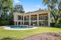 Stunning Lagoon Front Home with Private Pool and Spa, 4th row from the beach, on , Lake Home rental in South Carolina