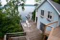 Secluded Cottage With 120 Foot Private Beach on Cayuga Lake in New York for rent on LakeHouseVacations.com